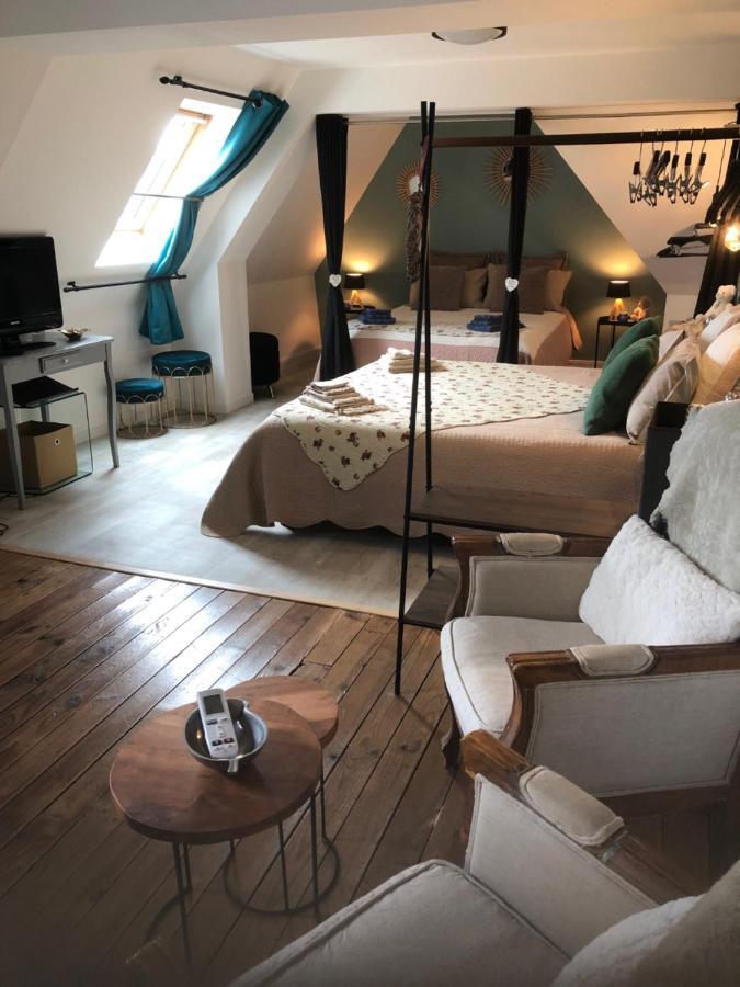 Chambre Studio Familiale La Brandonniere Courson Exterior photo